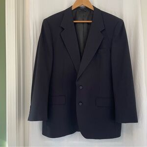 Men's Navy Wool Suit